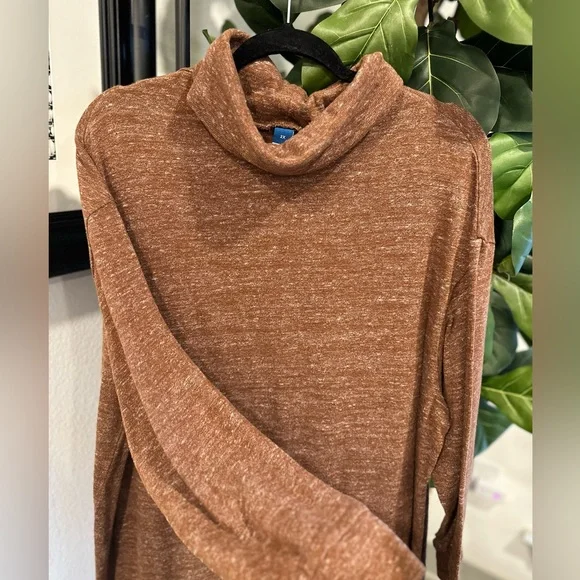 Old Navy Pumpkin Spice Colored Sweater Dress - Picture 3 of 5